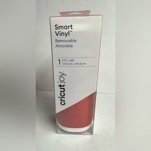 Cricut Joy Smart Vinyl Matte Cardinal Red Removable Vinyl #2